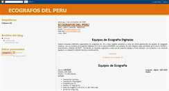 Desktop Screenshot of ecografos-peru.blogspot.com