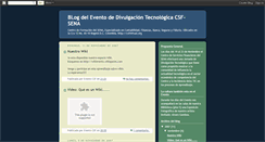 Desktop Screenshot of eventocsf.blogspot.com