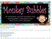 Tablet Screenshot of monkeybubblesmonograms.blogspot.com