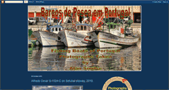 Desktop Screenshot of barcosdepescaemportugal.blogspot.com