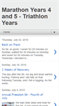 Mobile Screenshot of marathonyears4and5.blogspot.com