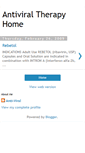 Mobile Screenshot of antiviral-therapy.blogspot.com
