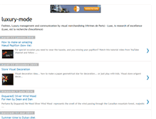 Tablet Screenshot of luxury-mode.blogspot.com