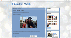 Desktop Screenshot of abeautifulworld123.blogspot.com