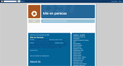 Desktop Screenshot of kiteparacas.blogspot.com