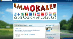 Desktop Screenshot of celebrationofculturesimmokalee.blogspot.com