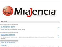 Tablet Screenshot of miajencia.blogspot.com