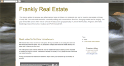 Desktop Screenshot of franklyrealestate.blogspot.com