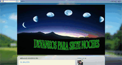 Desktop Screenshot of devaneosparasietenoches.blogspot.com