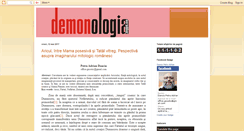 Desktop Screenshot of demonologia.blogspot.com