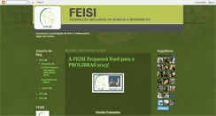 Desktop Screenshot of feisibrasil.blogspot.com