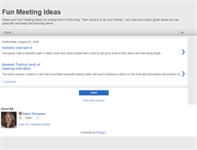 Tablet Screenshot of meetingideas.blogspot.com
