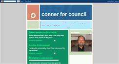 Desktop Screenshot of conner4council.blogspot.com