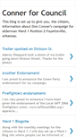 Mobile Screenshot of conner4council.blogspot.com