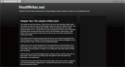 Desktop Screenshot of hostwriternnet.blogspot.com