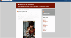 Desktop Screenshot of mipeliculadelasemana.blogspot.com