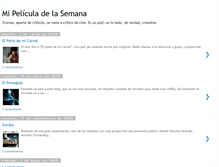 Tablet Screenshot of mipeliculadelasemana.blogspot.com