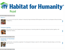 Tablet Screenshot of hfhi-nepal.blogspot.com