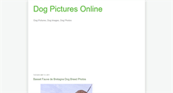 Desktop Screenshot of dog-picturesonline.blogspot.com