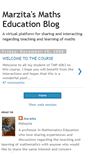 Mobile Screenshot of marzitamathseducation.blogspot.com