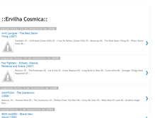 Tablet Screenshot of ervilhacosmica.blogspot.com