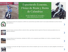 Tablet Screenshot of espectaculoecuestreyfloreo.blogspot.com