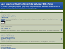 Tablet Screenshot of eastbradfordcyclingclub.blogspot.com