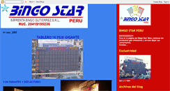 Desktop Screenshot of bingostarperu.blogspot.com