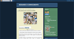 Desktop Screenshot of mediandooconhecimento.blogspot.com