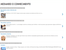 Tablet Screenshot of mediandooconhecimento.blogspot.com