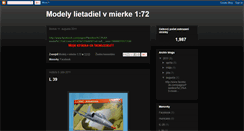 Desktop Screenshot of leteckemodely.blogspot.com