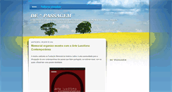 Desktop Screenshot of passagemparatodos.blogspot.com
