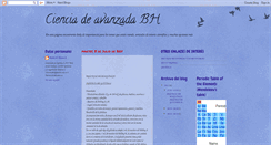 Desktop Screenshot of cienciadeavanzadabh.blogspot.com