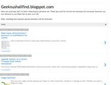 Tablet Screenshot of geeknushallfind.blogspot.com