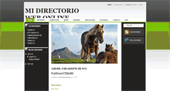 Desktop Screenshot of midirectoriowebonline.blogspot.com