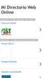 Mobile Screenshot of midirectoriowebonline.blogspot.com