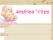 Tablet Screenshot of andreaartesemeva.blogspot.com