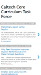 Mobile Screenshot of caltechcore.blogspot.com