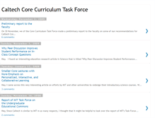 Tablet Screenshot of caltechcore.blogspot.com