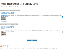Tablet Screenshot of pasigproperties-houses-lots.blogspot.com