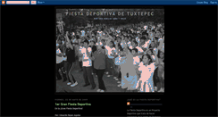 Desktop Screenshot of fiestadeportivatuxtepecana.blogspot.com