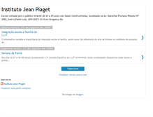 Tablet Screenshot of institutopiaget.blogspot.com