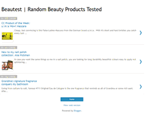 Tablet Screenshot of beautested.blogspot.com