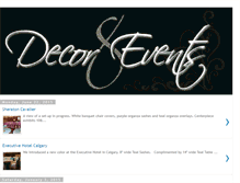 Tablet Screenshot of decor8events.blogspot.com