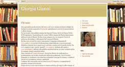 Desktop Screenshot of giorgiagianni.blogspot.com