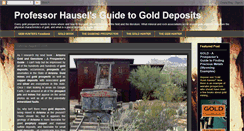 Desktop Screenshot of gold-prospectorsguide.blogspot.com