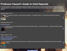 Tablet Screenshot of gold-prospectorsguide.blogspot.com