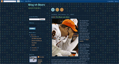 Desktop Screenshot of blogohbears10.blogspot.com