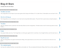 Tablet Screenshot of blogohbears10.blogspot.com