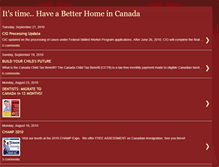 Tablet Screenshot of betterhomeincanada.blogspot.com